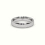 Traditional Comfort Fit Wedding Band — White Gold