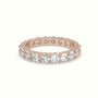 Diamond Eternity Wedding Ring — Rose Gold