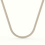 8Mm Diamond Cuban Link Necklace — Yellow Gold