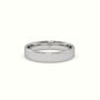 Comfort Fit Classic "Her" Wedding Band — White Gold