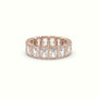 Diamond Eternity Wedding Ring — Rose Gold