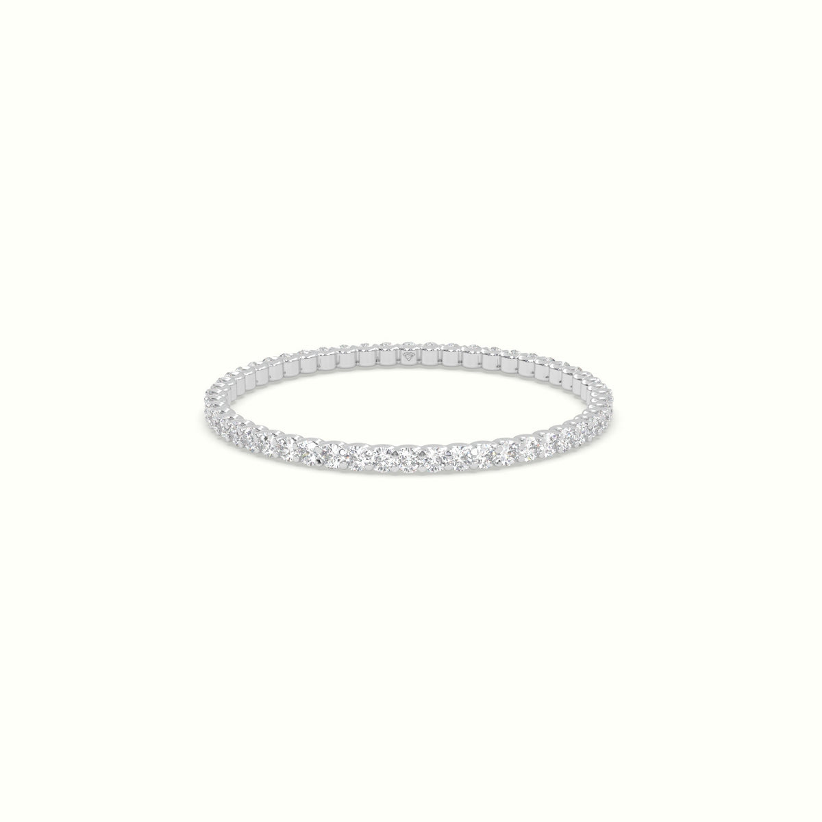Diamond Eternity Wedding Ring — White Gold