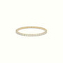 Diamond Eternity Wedding Ring — Yellow Gold