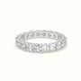 Diamond Eternity Wedding Ring — White Gold