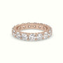 Diamond Eternity Wedding Ring — Rose Gold