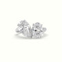 Oval & Pear Toi Moi Ring — White Gold