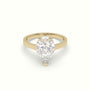 Pear-Shaped Diamond Solitaire Ring — Yellow Gold