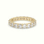 Diamond Eternity Wedding Ring — Yellow Gold