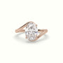 Oval Solitaire Engagement Ring — Rose Gold