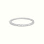 Classic Round Cut Diamond Eternity Ring — White Gold