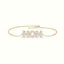 Diamond Mom Bracelet — Yellow Gold