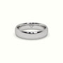 Traditional Wedding Band — White Gold