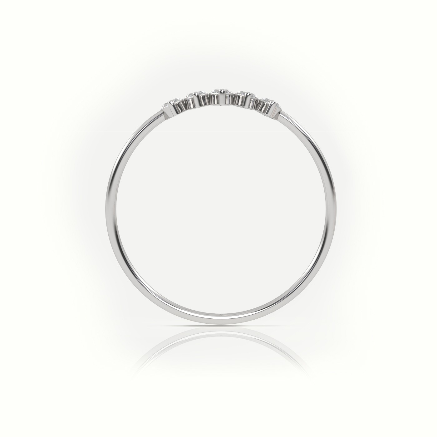 18k white gold  marquise cut diamond designer ring Photos & images