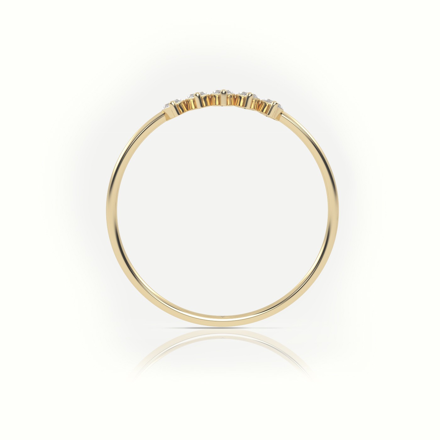 18k yellow gold  marquise cut diamond designer ring Photos & images