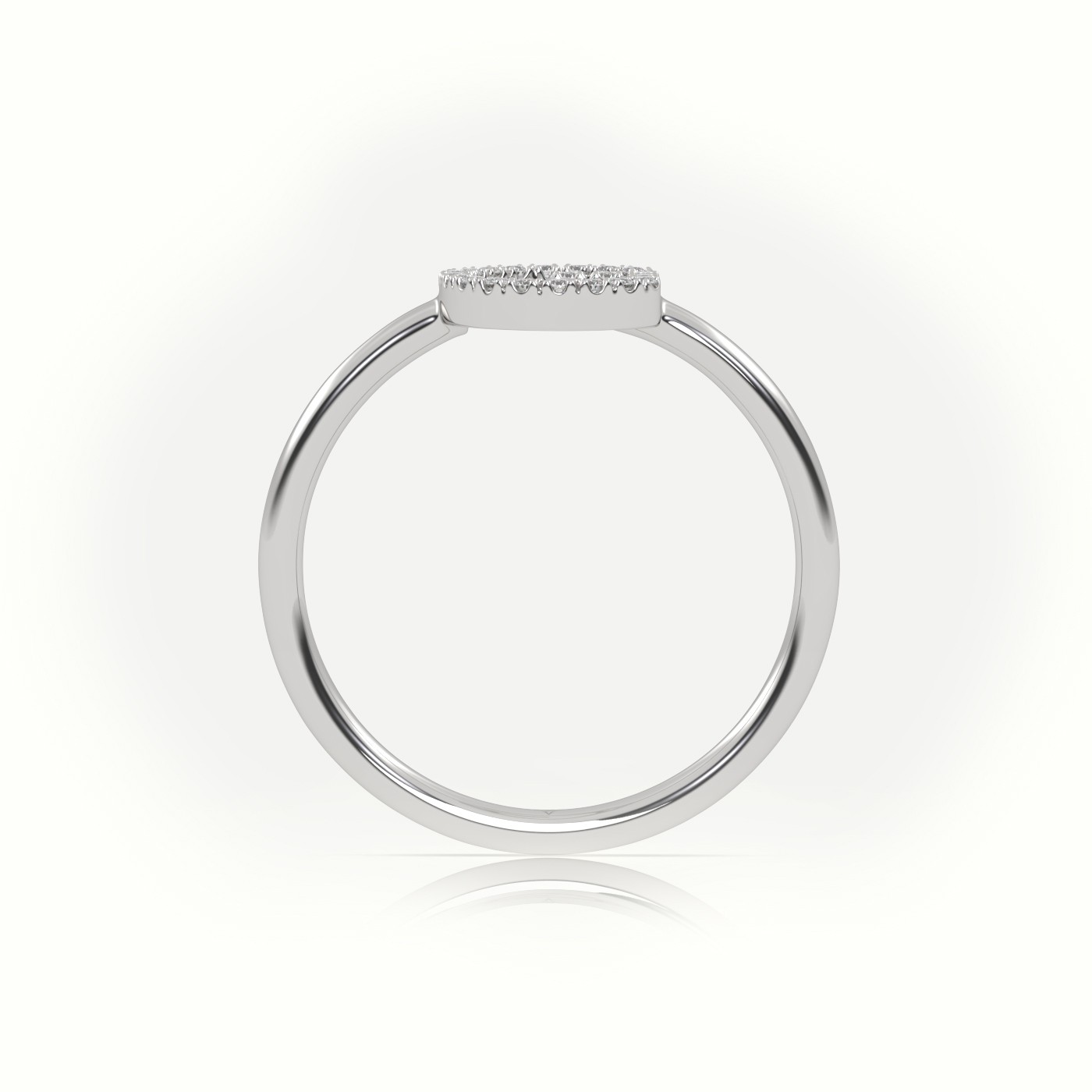 18k white gold  round cut diamonds “g” initials monogram alphabet ring Photos & images