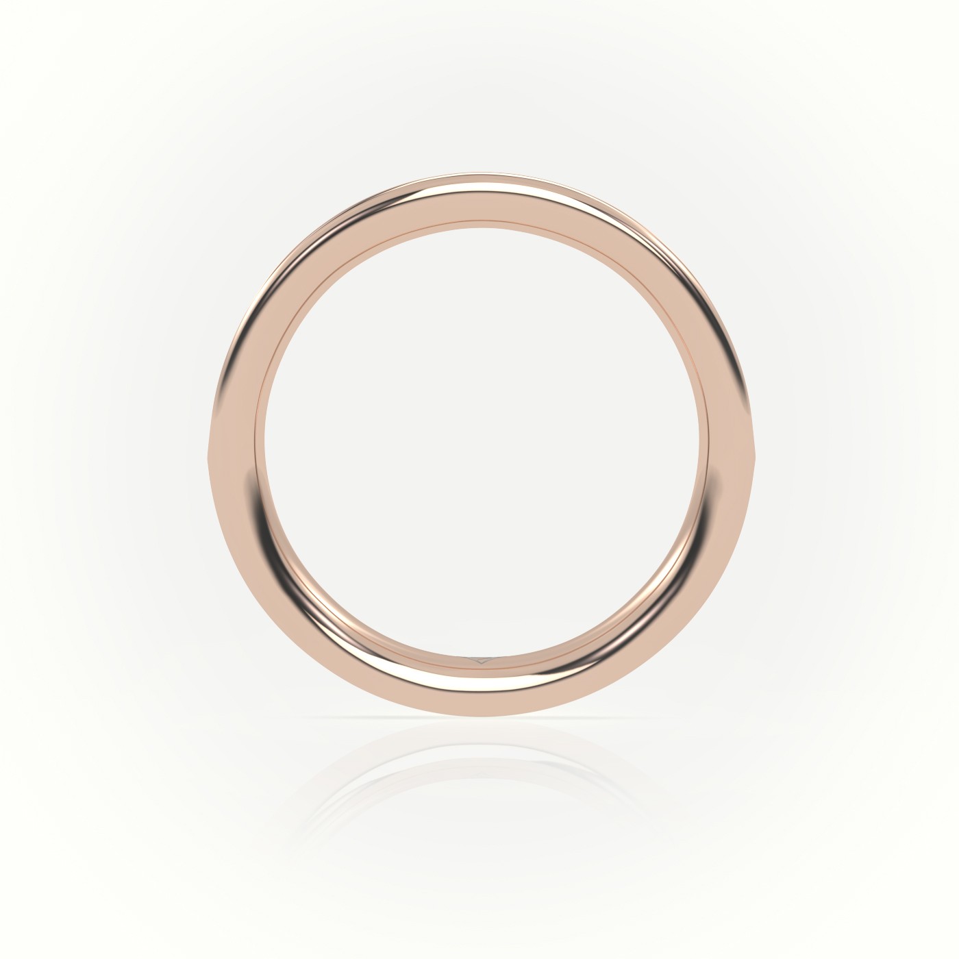 18k rose gold  round-cut diamonds channel setting eternity wedding band Photos & images