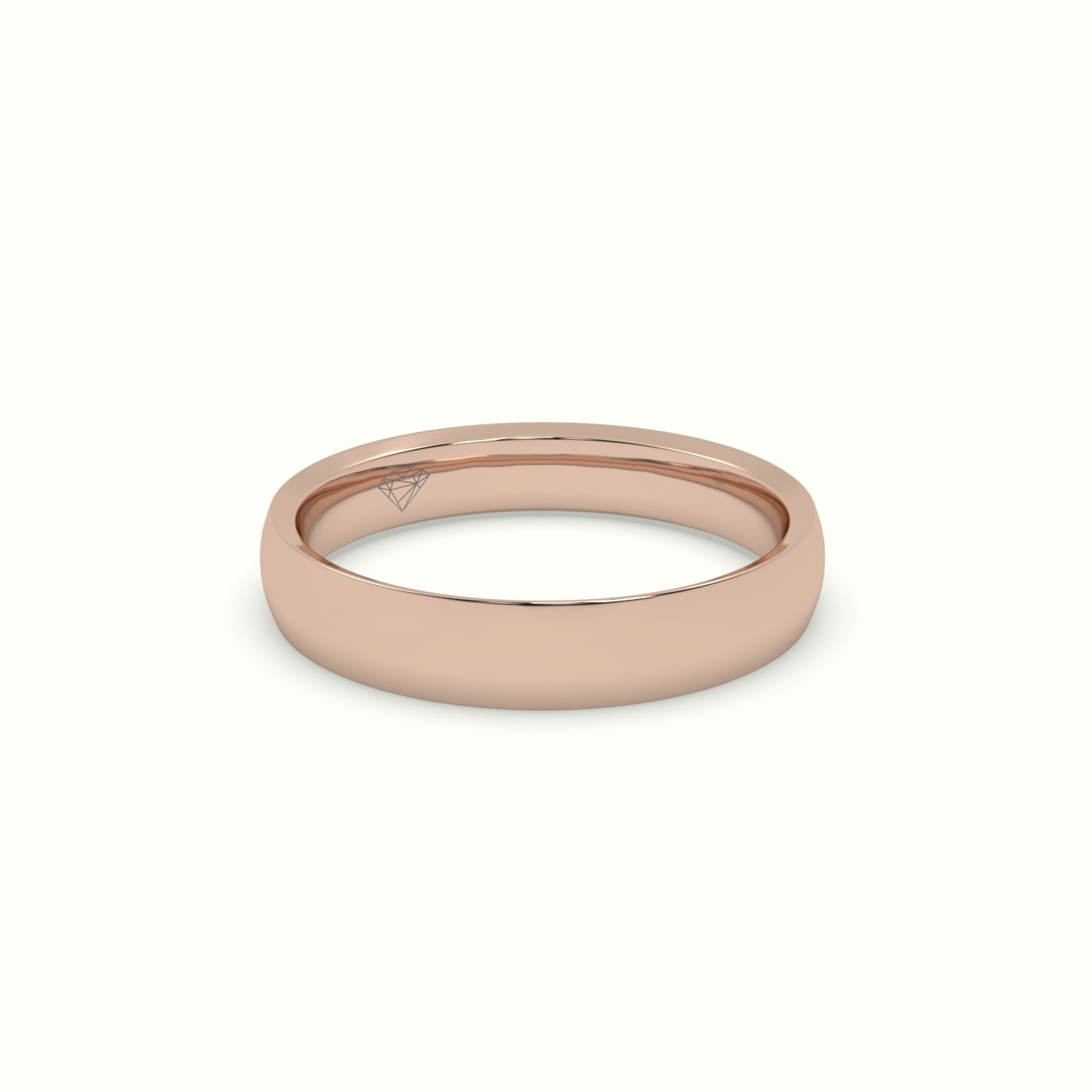 18k rose gold stunning concave women's wedding rings Photos & images