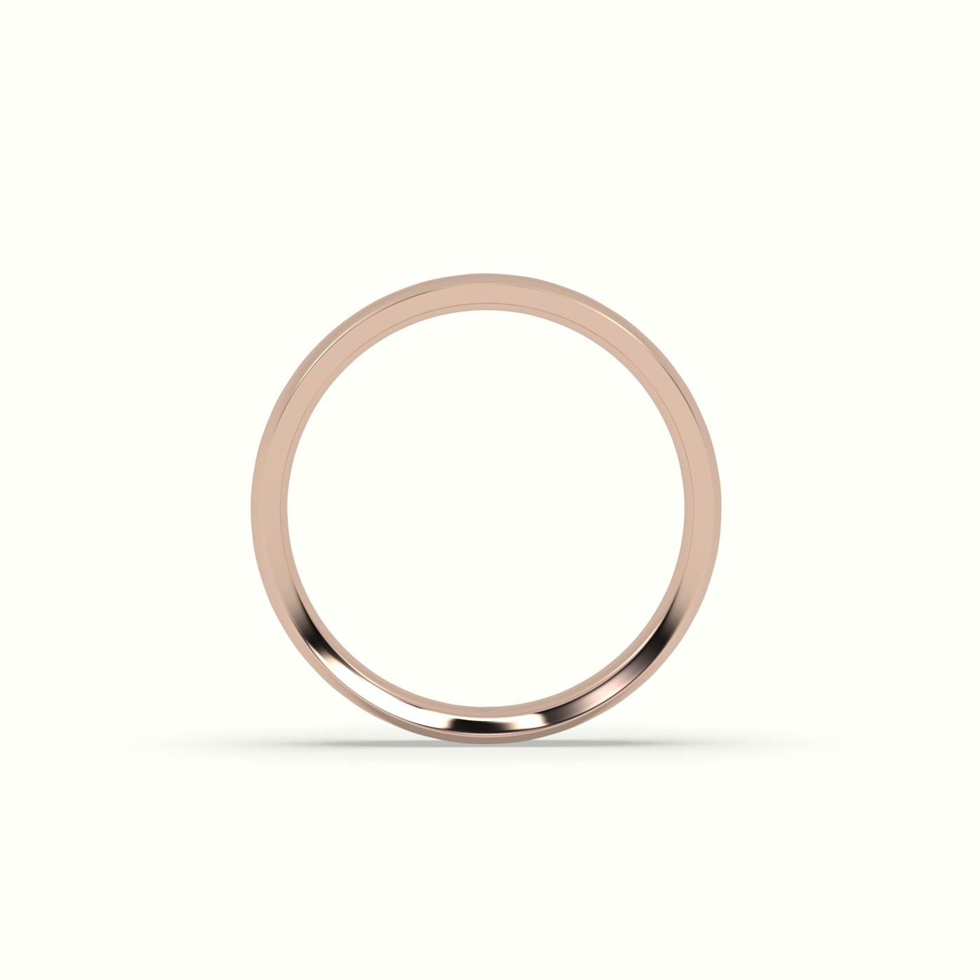 18k rose gold stunning concave women's wedding rings Photos & images