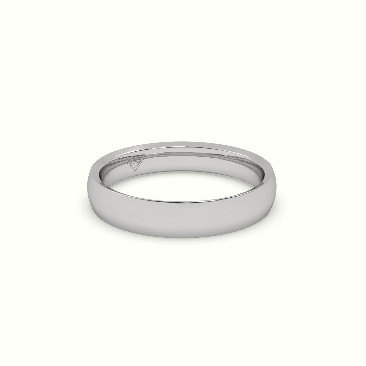 18k white gold concave women's wedding rings Photos & images