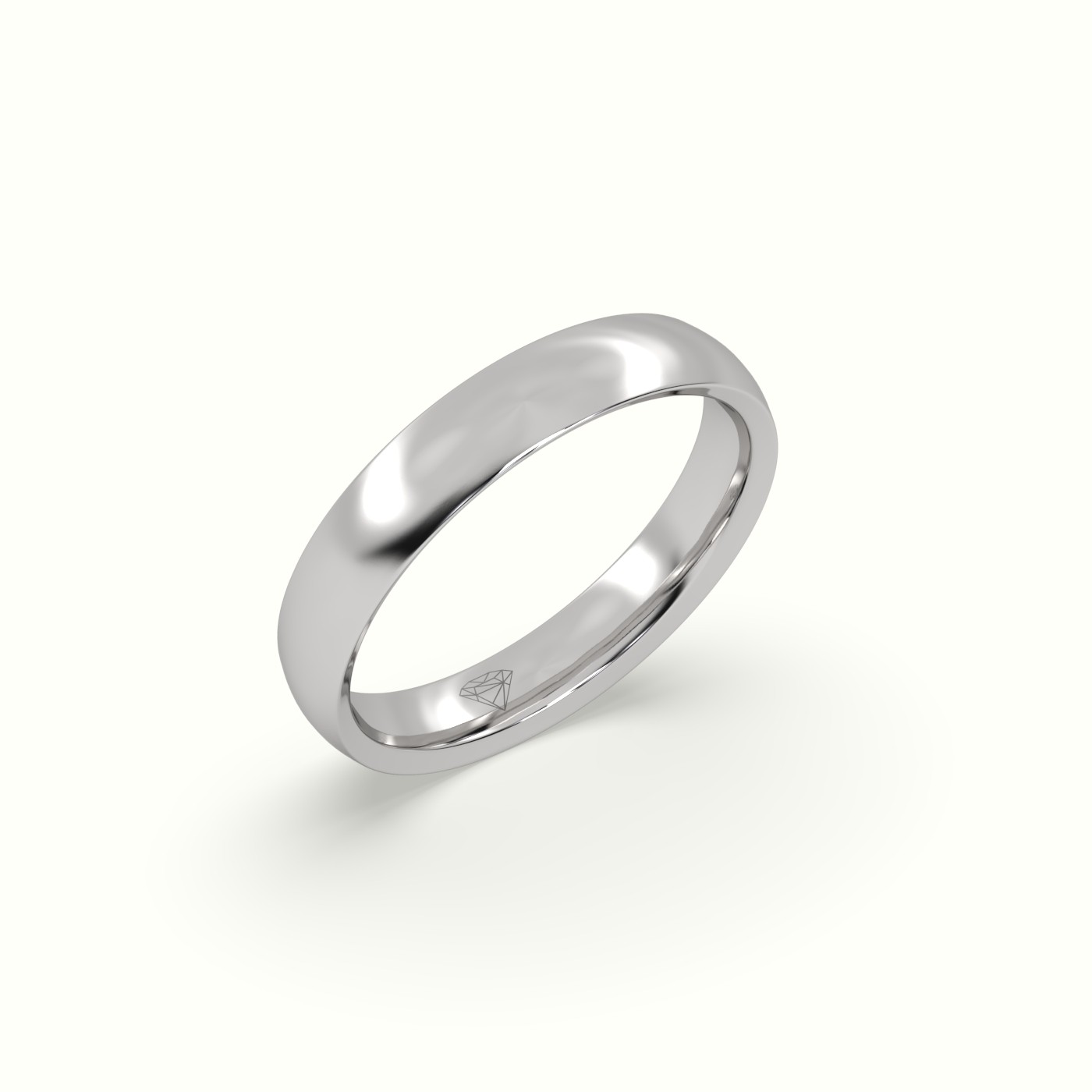 18k white gold concave women's wedding rings Photos & images