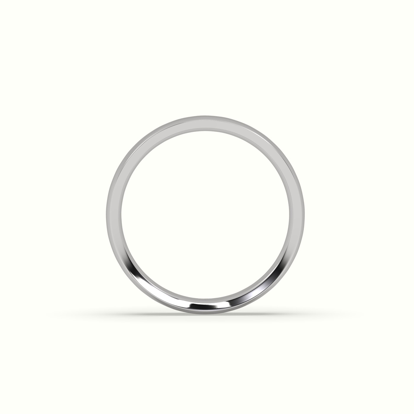 18k white gold concave women's wedding rings Photos & images