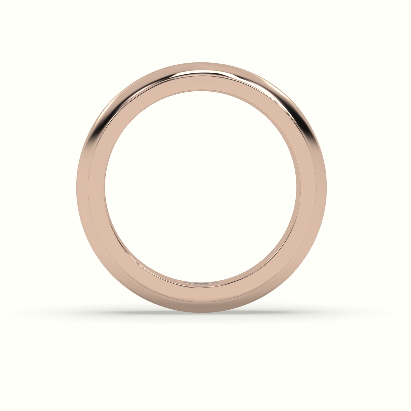 18k rose gold elegant milgrain edge band Photos & images